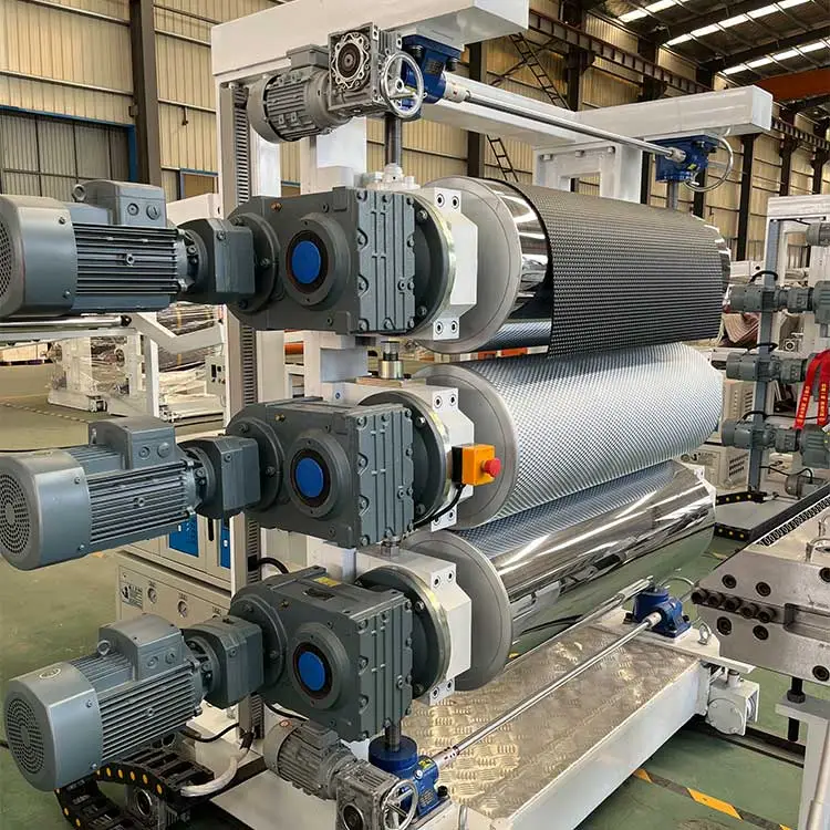 Plastic plaatextruder: de 