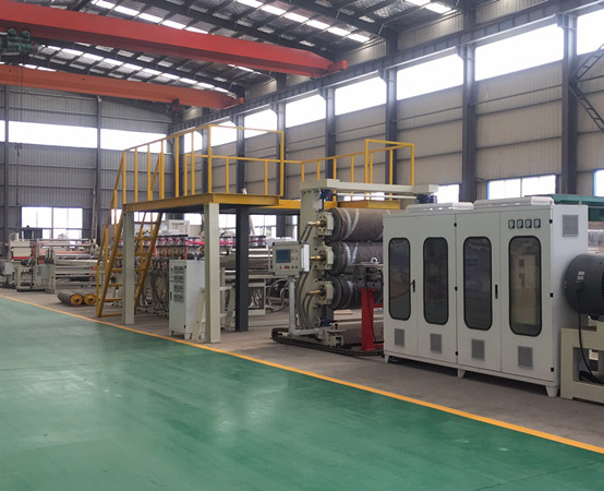 HDPE aluminium-plastic bord-extrudermachine
