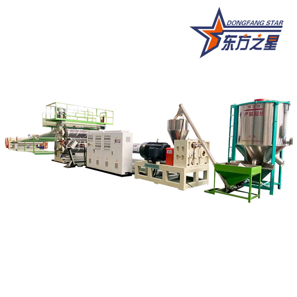 ABS-co-extrusie-platenmachine ABS-bagageplatenextruder
