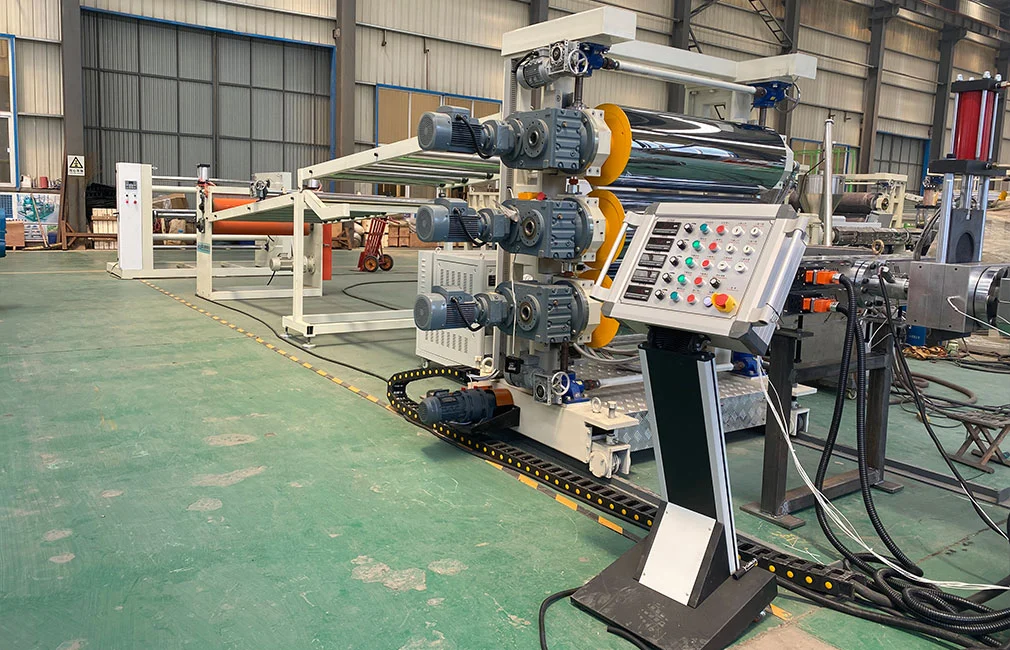 Pe Pp Single Layer Board Extruder Machine