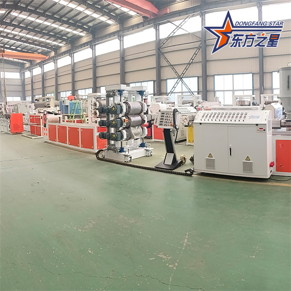 Plastic plaat die machine maakt / plastic extruder met enkele schroef