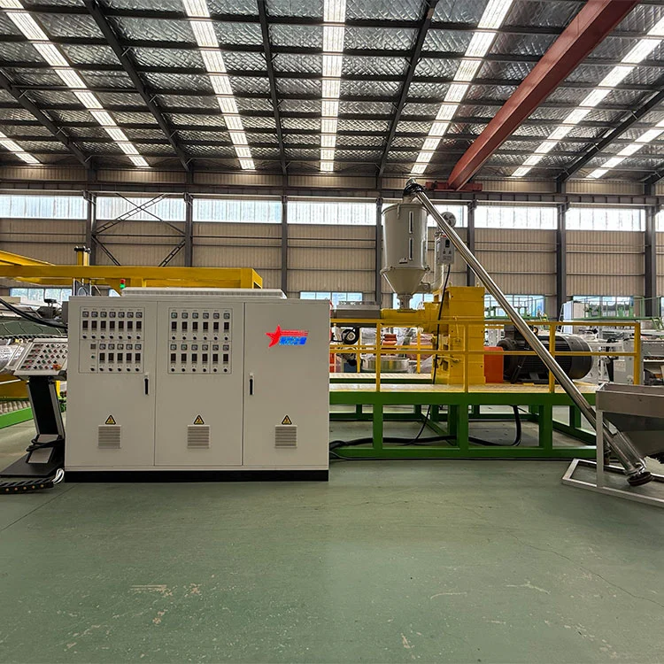 PP mestreinigingsgordel Extrudermachine