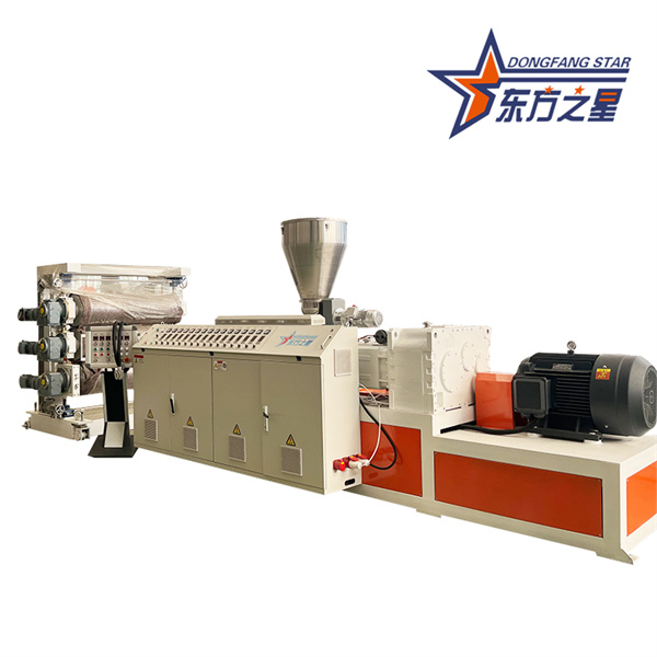 PVC stijve transparante plaat extrusielijn