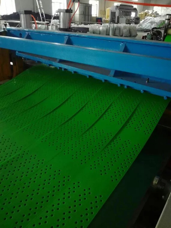 Extrusielijn met enkele schroef voor HDPE Geocell-productie