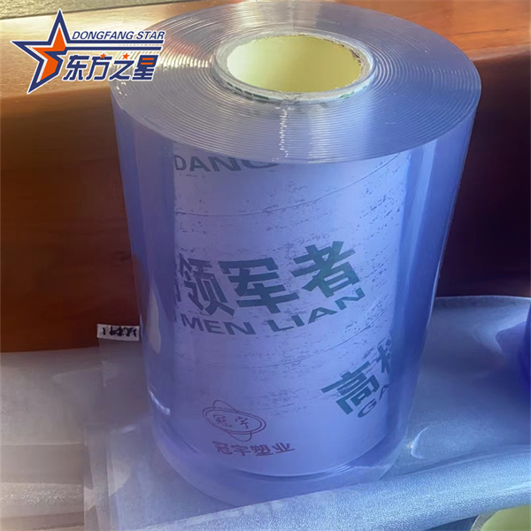 Transparant PVC zacht gordijnblad extrusielijn enkele schroef